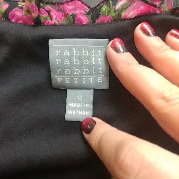 Rabbit Rabbit Rabbit petite dress, size 12 - Picture 8 of 8